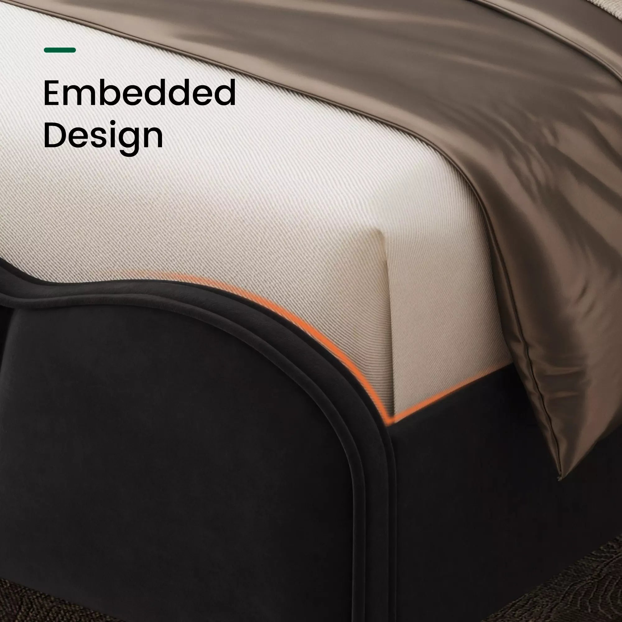 Melora Arch Velvet Bed Frame | LED Headboard Shelf & Charging Station | Queen & King - Image 9